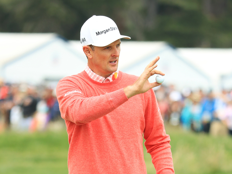 Justin Rose Shoots 65 To Lead US Open