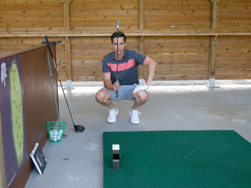 skytrak launch monitor used