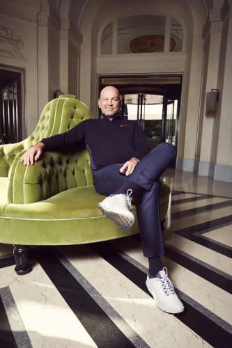 Thomas Bjorn sporting Ecco Biom Cool Pro