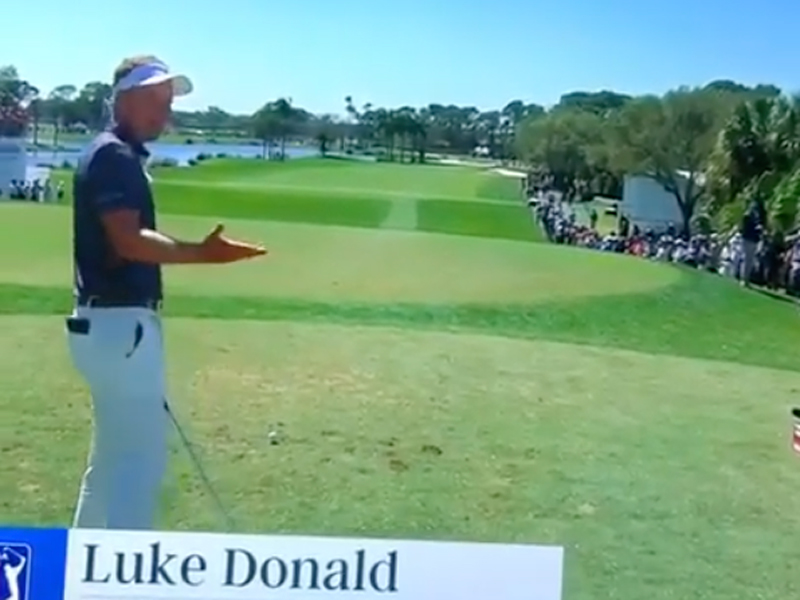 First Tee Announcer Butchers Donald Introduction – “Luke McDonald”