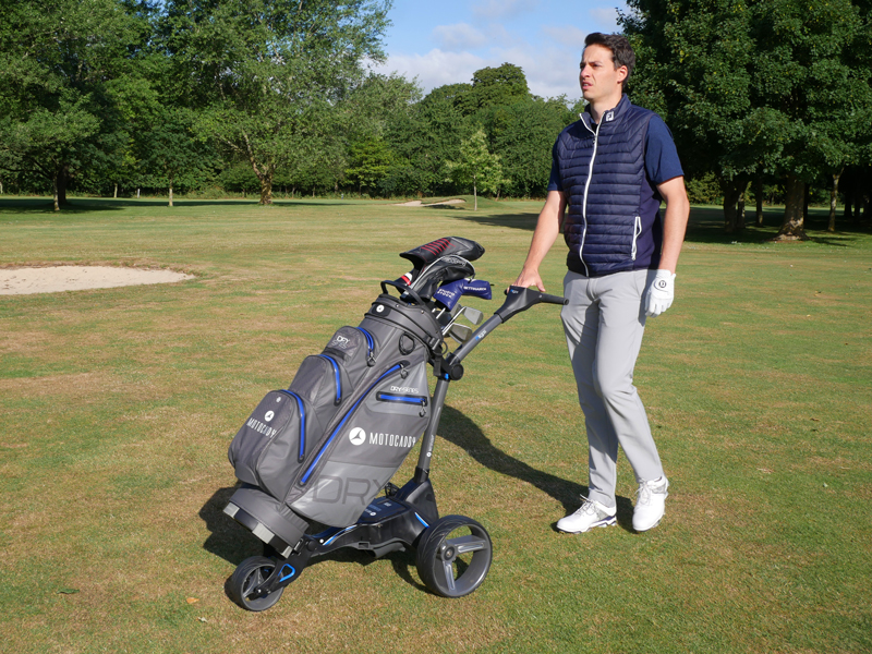Motocaddy M5 GPS Electric Trolley Review Golf Monthly