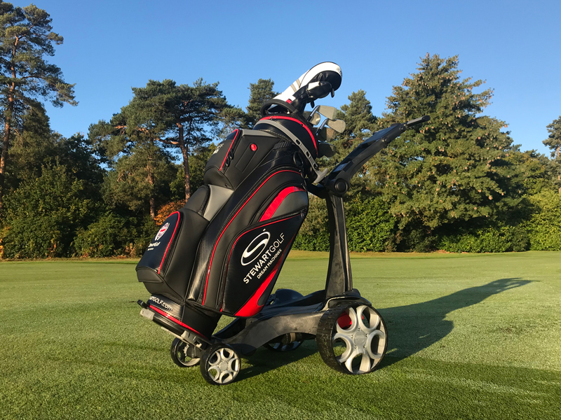 Stewart Golf Q Follow Electric Trolley Review Golf Monthly