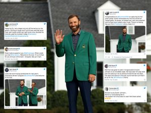 How Social Media Reacted To Dustin Johnson’s Masters Win