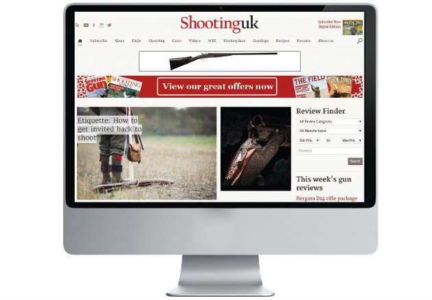 Shooting UK website