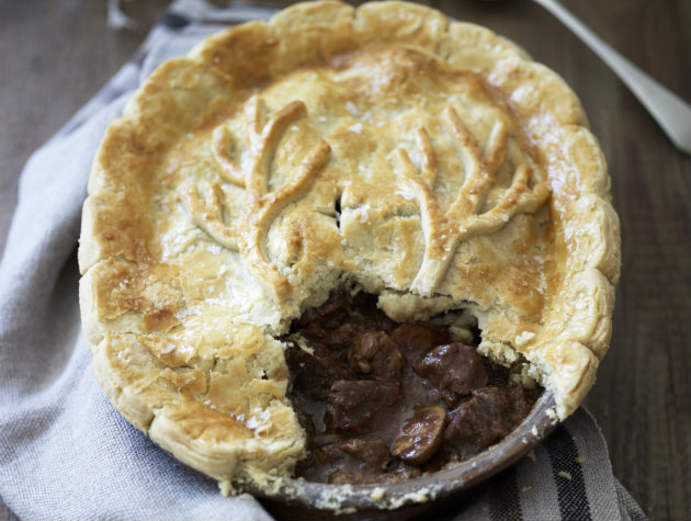 venison pie
