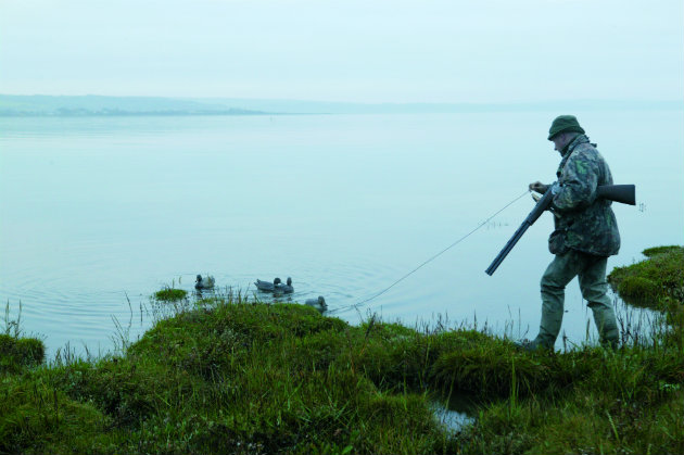 Wildfowling on foreshore