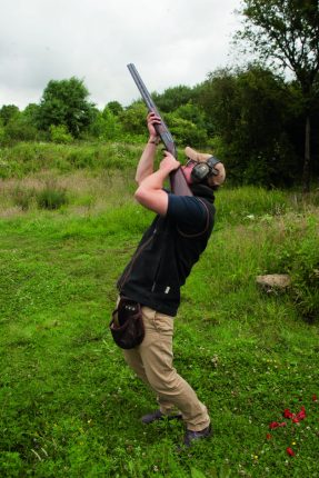 Bad footwork in shooting