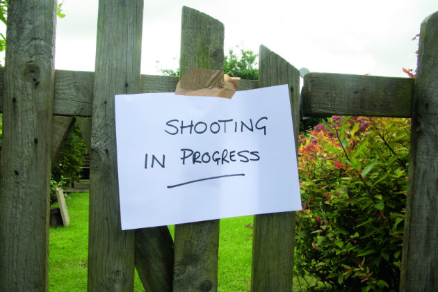 safety notice for garden airgunning 