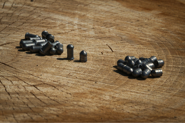 Slug style FAC rifle pellets