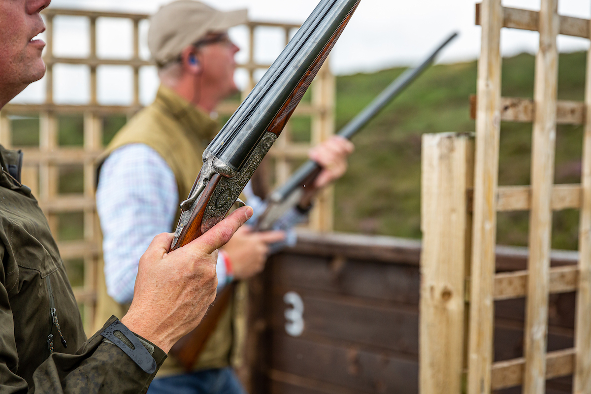 Grouse shooting clay practice how to get your eye in
