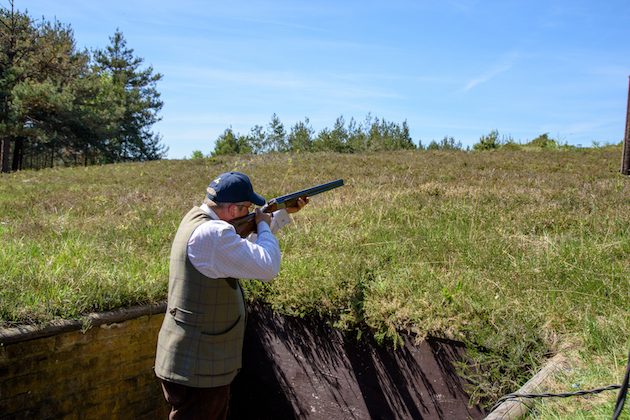 grouse shooting clay targets