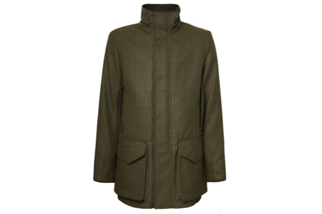 Tweed shooting coats