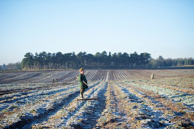 shooting in winter