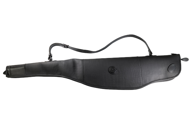 Rigby black leather rifle slip