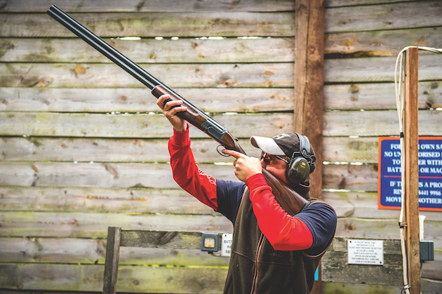pull away method clayshooting