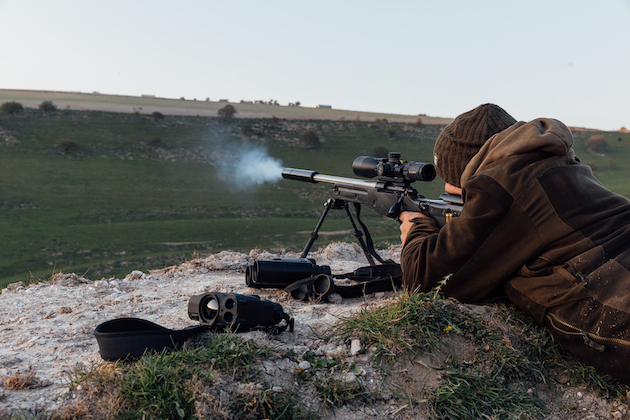 long range foxing