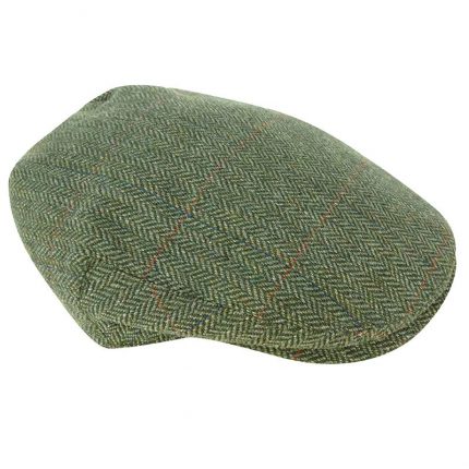 tweed shooting cap