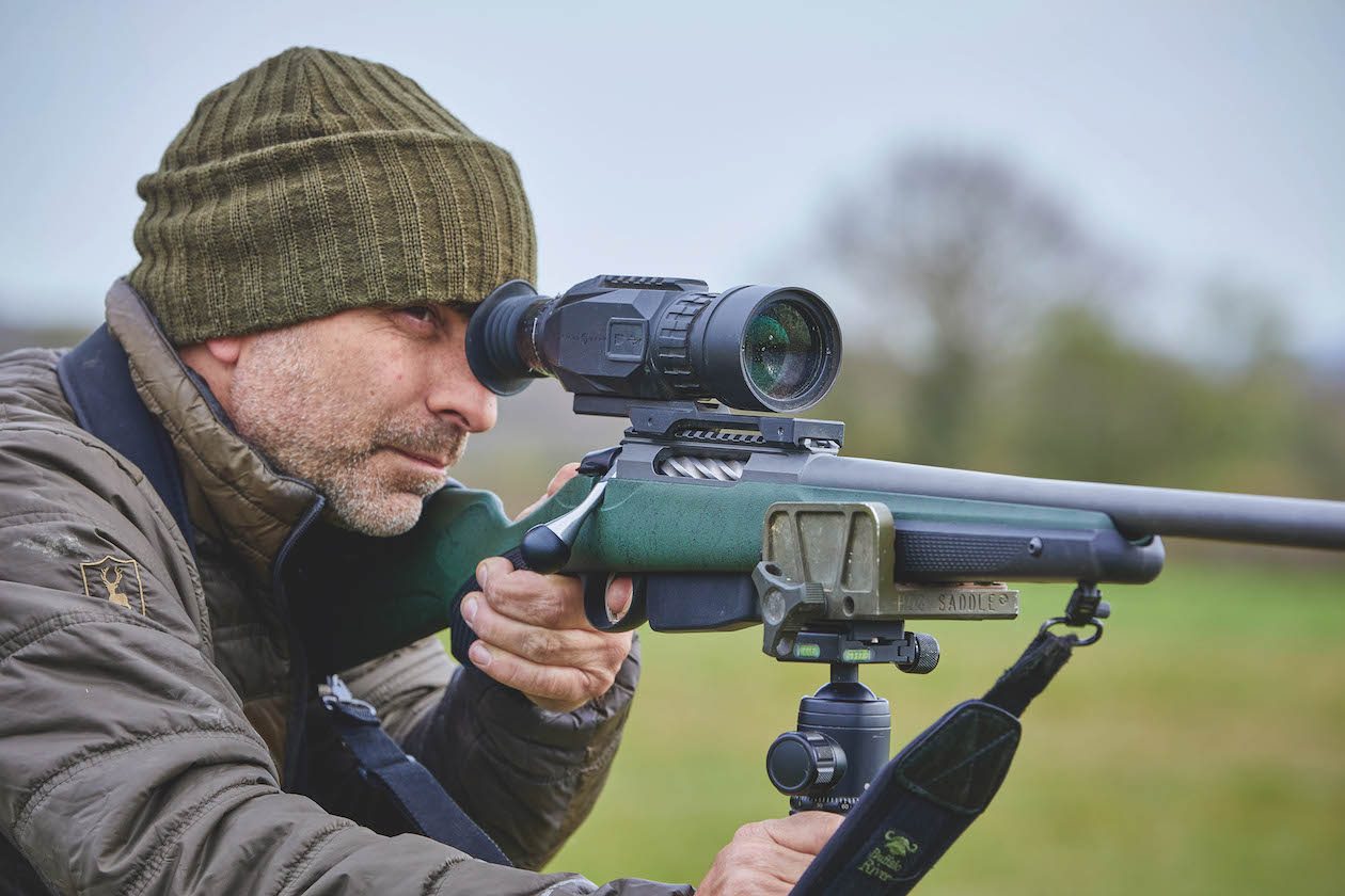 scope on rifle