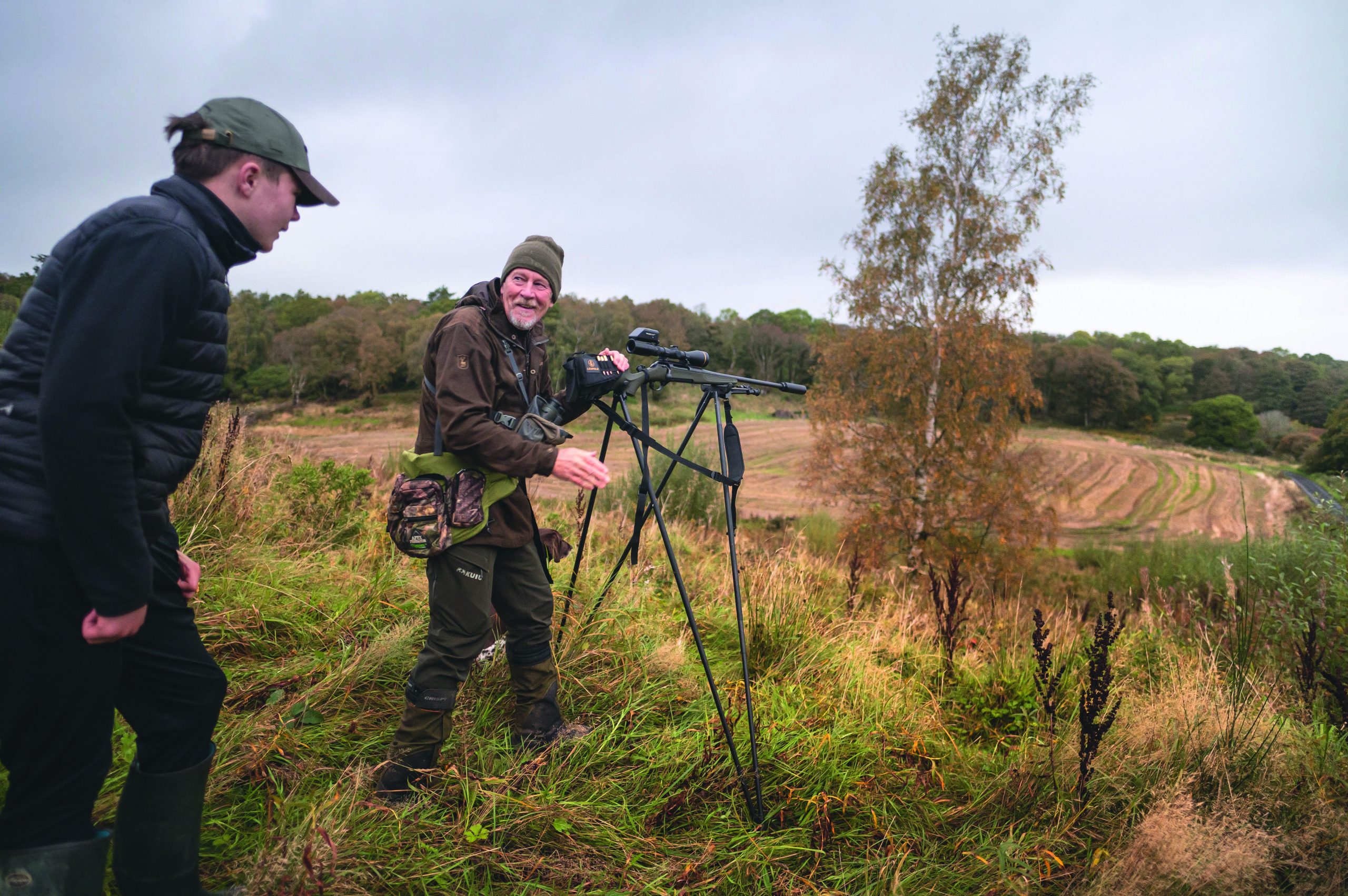 Sharing deer stalking knowledge with the next generation Shooting UK