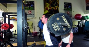 Squats at the Fitness Factory