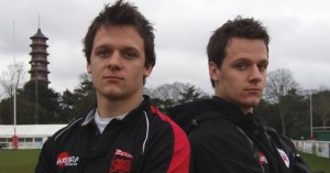 Rob and James Lewis London Welsh