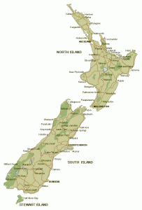 NZ map