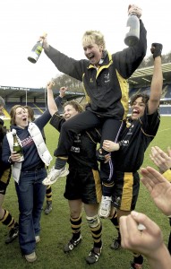 Giselle Mather, Wasps manager celebrates