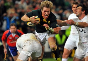 South Africa's captain Jean de Villiers