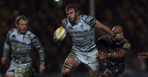 Galloping flanker: Tom Croft makes a dynamic return for Leicester Tigers