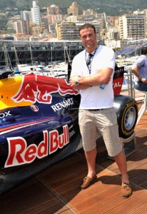 VIPs and Guests at the Red Bull Energy Station in Monaco
