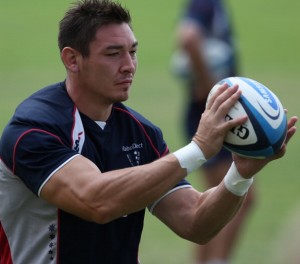 Melbourne Rebels Super Rugby Training Session gareth delve