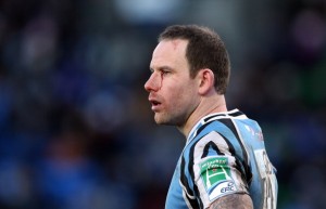 Bleeding for the cause: Graeme Morrison