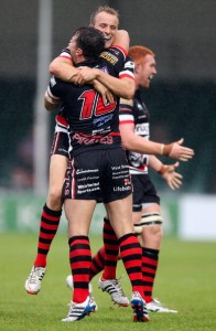 Happier times: Cornish Pirates