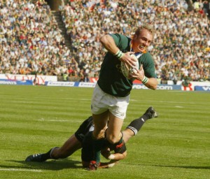 Hat-trick her: Marius Joubert