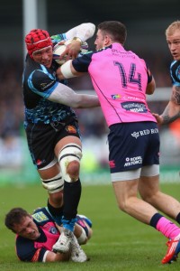 Irresistable: Tom Johnson and the Chiefs were superb