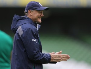 Palpable fury?: Josef Schmidt takes training