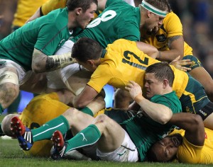 Out of his pomp: O'Driscoll failed to impress against Oz