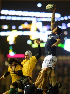 Strong: Jim Hamilton and his fellow locks offer hope