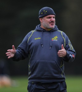 Coming good: McKenzie is settling down as Wallaby coach