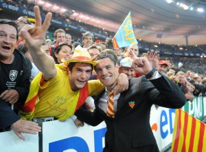 The extent of his involvement: Dan Carter in Perpignan