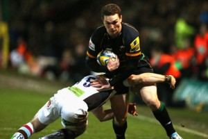 Moment of magic: George North performed well on the wing
