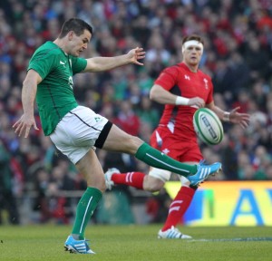 Bootiful: Johnny Sexton's kicking was superb