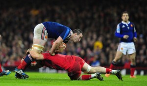 Leg chop: Dan Lydiate is back to his best