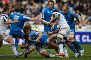 Scrappy affair: Both sides struggled for fluency