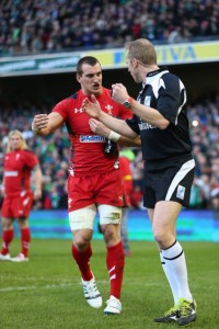 Penalty count: Wales were heavily punished