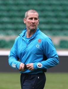 The chap in charge: Stuart Lancaster