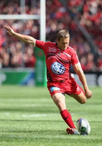 On target: Jonny Wilkinson kicked 21 points for Toulon