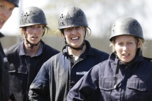 England Women's Navy training