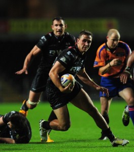 Hurry Beck: Ashley Beck scored two tries