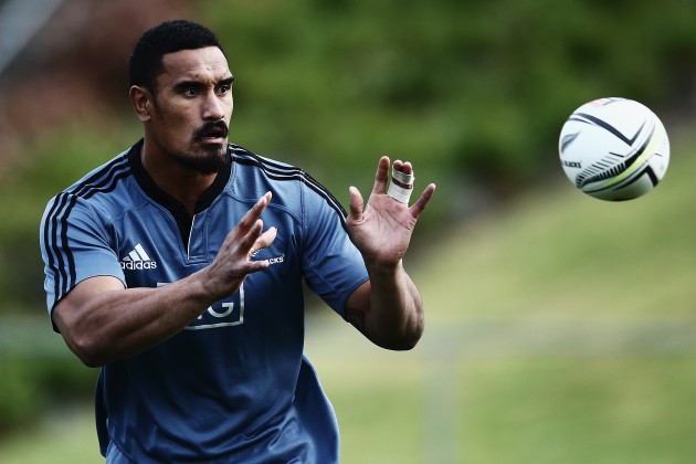 Caged animal: Jerome Kaino is back from Japan and packing down at No 8